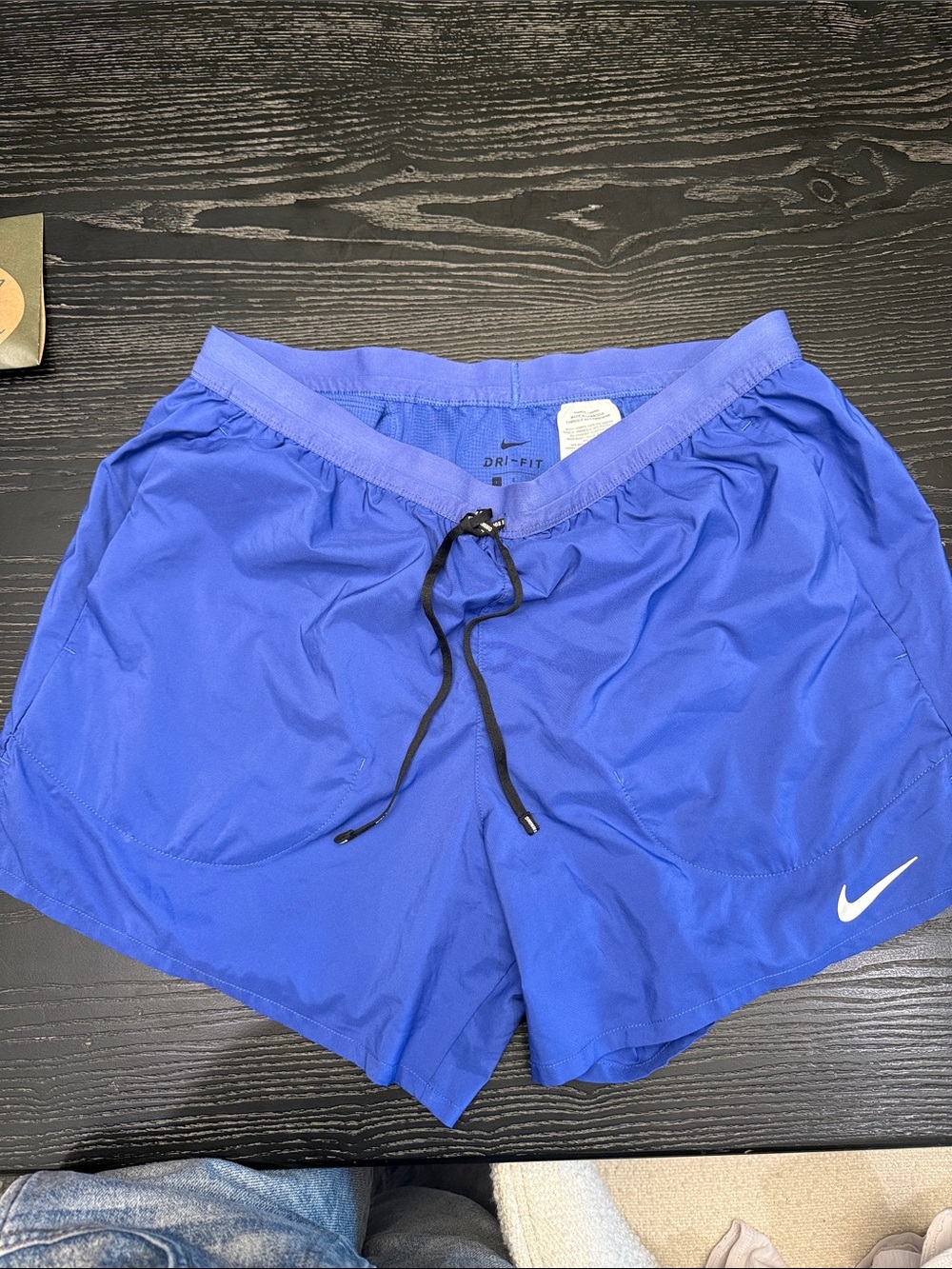 Nike Blue Athletic Running Shorts MENS short